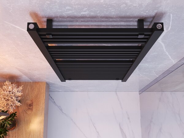 Gamma Erga Proper, radiátor 1200x600 mm, 826W, fekete, ERG-LAV-PROP-12060-BK
