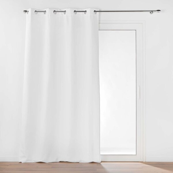 Fehér mikroszálas termo függöny 135x260 cm Micropolar – douceur d'intérieur