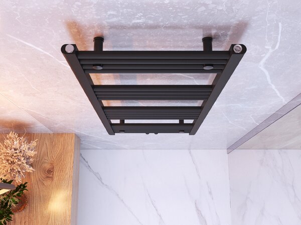 Gamma Erga Simple, fűtőelem 1200x500 mm, 487 W, fekete, ERG-LAV-SIMP-12050-BK
