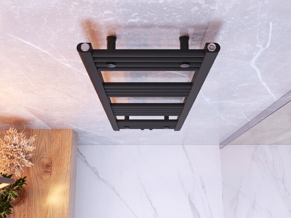 Gamma Erga Simple, fűtőelem 1200x300 mm, 340 W, fekete, ERG-LAV-SIMP-12030-BK