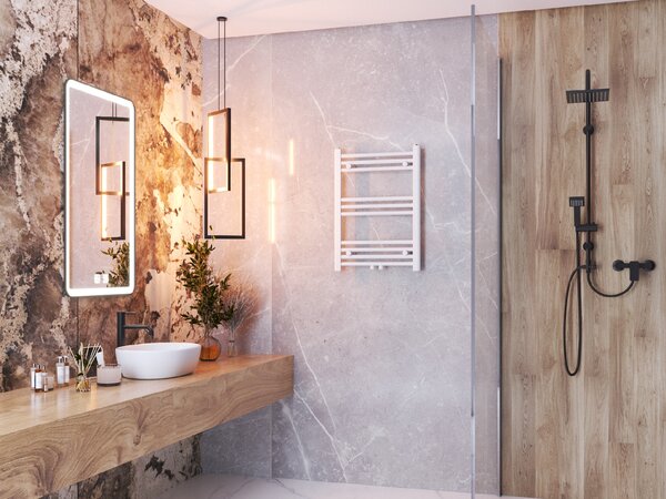 Gamma Erga Simple, fűtőelem 700x500 mm, 275 W, fehér, ERG-LAV-SIMP-7050-WH