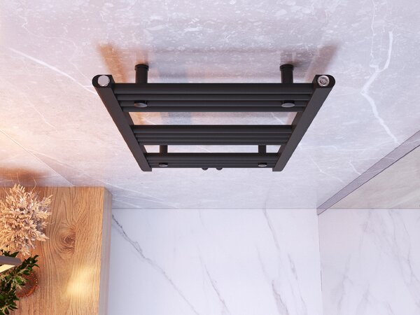 Gamma Erga Simple, fűtőelem 800x600 mm, 374 W, fekete, ERG-LAV-SIMP-8060-BK