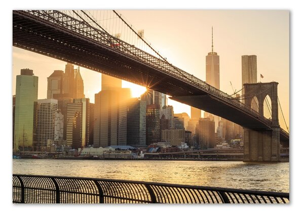Akrilüveg fotó Brooklyn híd