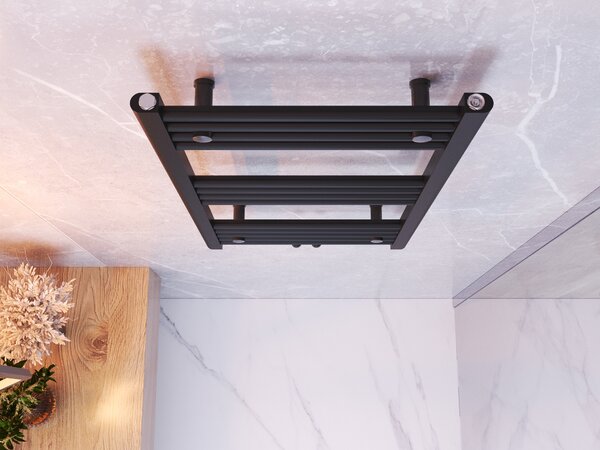 Gamma Erga Simple, fűtőelem 900x500 mm, 357 W, fekete, ERG-LAV-SIMP-9050-BK