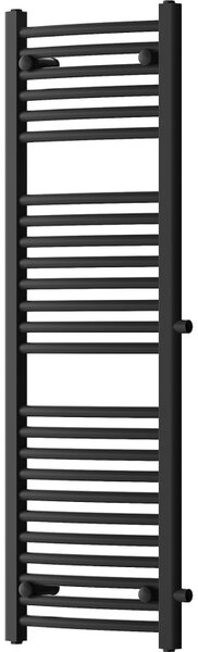 Mexen Ares, fűtőelem 1200 x 400 mm, 442 W, oldalsó jobb és alsó csatlakozás, fekete, W102-1200-400-00-70-S
