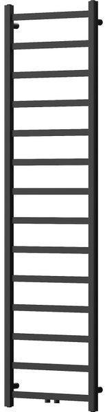 Mexen csavar, fűtőelem 1800 x 500 mm, 460 W, alul és középen, fekete, W126-1800-500-00-70