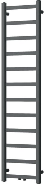 Mexen csavar, fűtőelem 1500 x 400 mm, 342 W, alul és középen, antracit, W126-1500-400-00-66