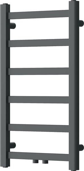 Mexen csavar, fűtőelem 700 x 400 mm, 165 W, alul és középen, antracit, W126-0700-400-00-66