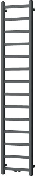 Mexen csavar, fűtőelem 1800 x 400 mm, 406 W, alul és középen, antracit, W126-1800-400-00-66