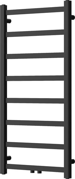 Mexen csavar, fűtőelem 1000 x 500 mm, 259 W, alul és középen, fekete, W126-1000-500-00-70
