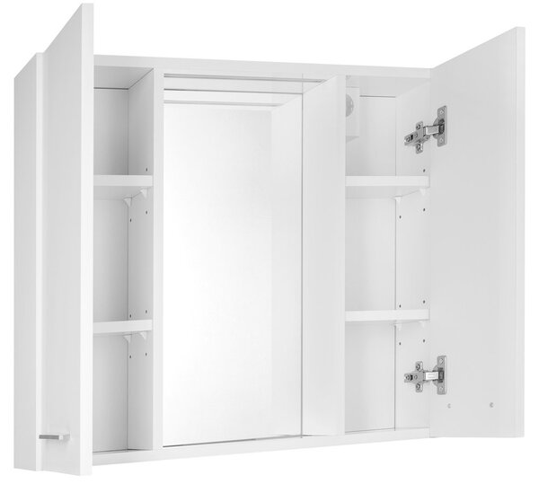 Aqualine Aqualine, ZOJA/KERAMIA FRESH STRIP konyha LED világítással, 70x60x14cm, fehér, 45025S