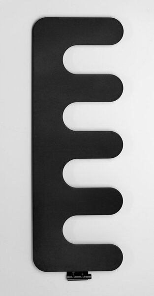 Sapho Sapho, EVOLLA radiátor 490x1390 mm, matt fekete, MI1400