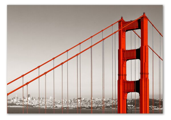 Akrilüveg fotó Bridge san francisco
