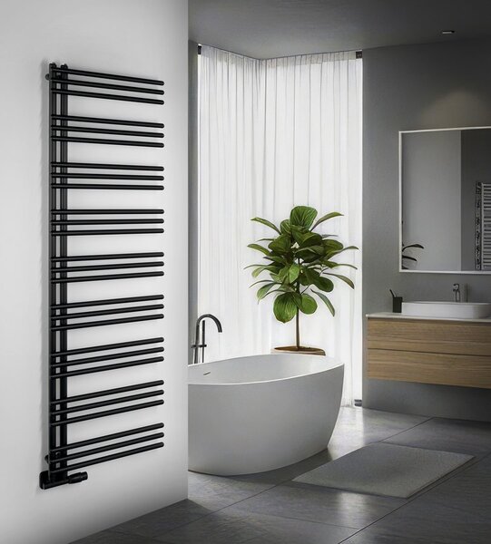 Aqualine Aqualine, POSEIDON radiátor 550x1740mm, matt fekete, PS517B