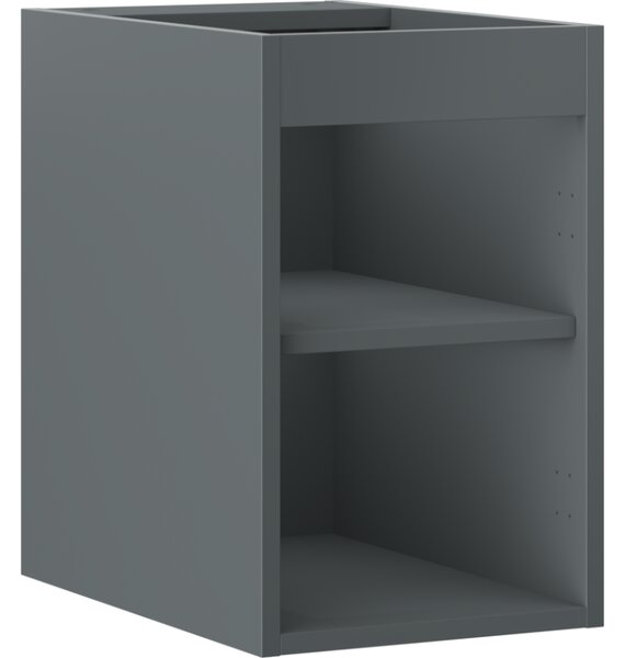 Mexen Box-A, fali szekrény 30 cm, grafit matt, 91AX1-0300-470-1-66