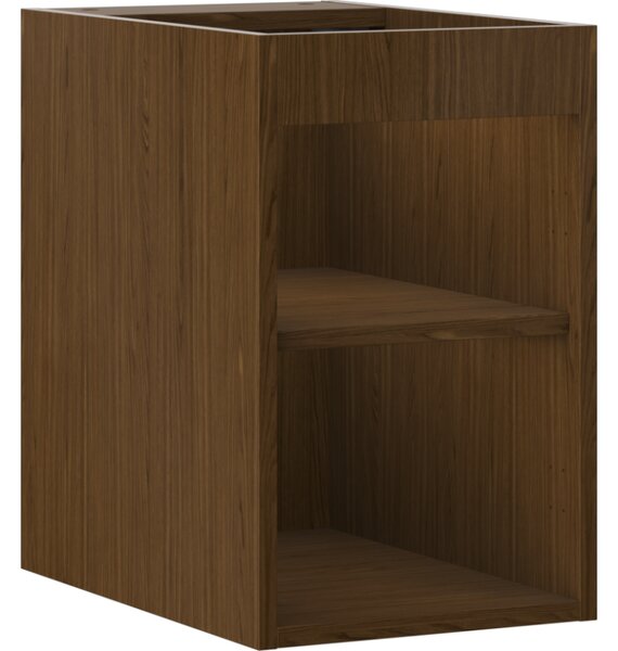 Mexen Box-A, fali szekrény 30 cm, diófa, 91AX1-0300-470-1-86