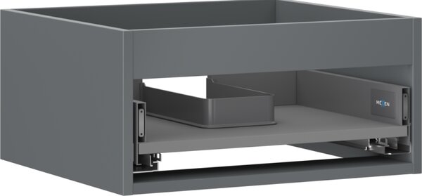 Mexen Box-A, fali szekrény 50 cm, 1 fiók, grafit matt, 91AX0-0500-235-1-66