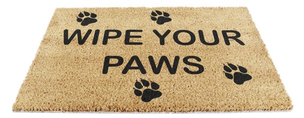 Kókuszrost lábtörlő 40x60 cm Wipe Your Paws – Artsy Doormats