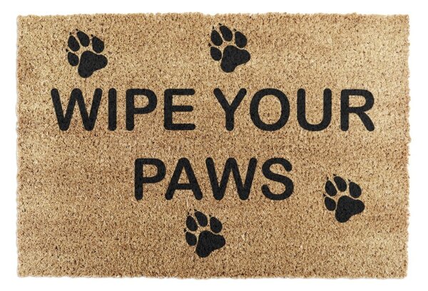 Kókuszrost lábtörlő 40x60 cm Wipe Your Paws – Artsy Doormats