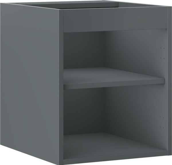 Mexen Box-A, fali szekrény 40 cm, grafit matt, 91AX1-0400-470-1-66
