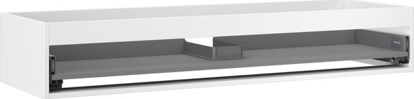 Mexen Box-A, fali szekrény, 140 cm, 1 fiók, matt fehér, 91AX0-1400-235-1-01