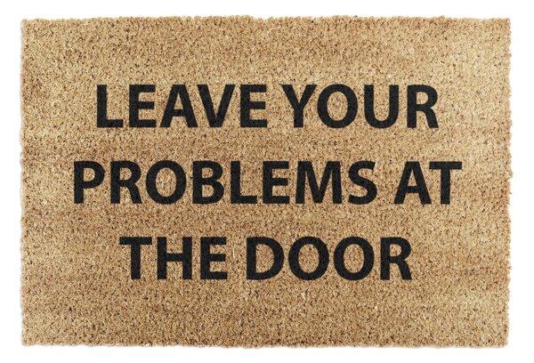 Kókuszrost lábtörlő 40x60 cm No Problems – Artsy Doormats