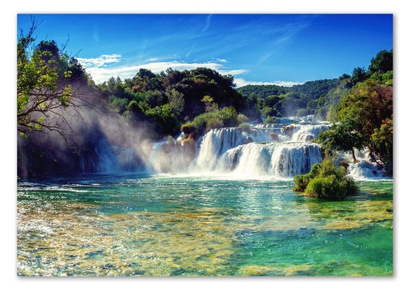 Üvegfotó Krka
