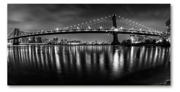 Akrilüveg fotó Manhattan éjjel