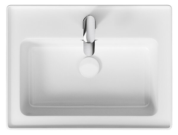 Cersanit - Crea mosogató alatti szekrény 60cm, fehér fényes, S924-003