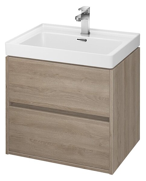 Cersanit - Crea mosogató alatti szekrény 60cm, tölgy, S924-008