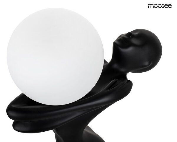 MOOSEE HUMAN MOON állólámpa - üvegszál, üveg
