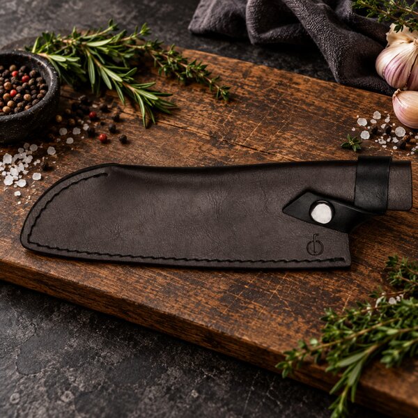 Forged bőrtok santoku késhez - 18 cm
