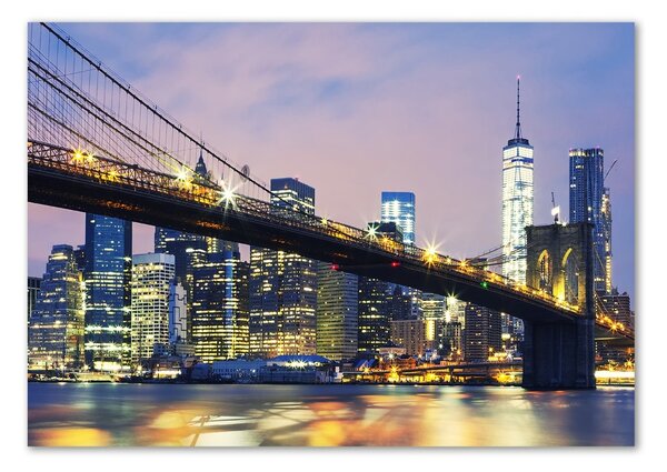 Akrilüveg fotó Brooklyn híd