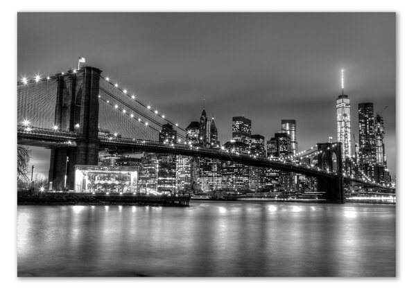 Üvegkép falra Brooklyn híd