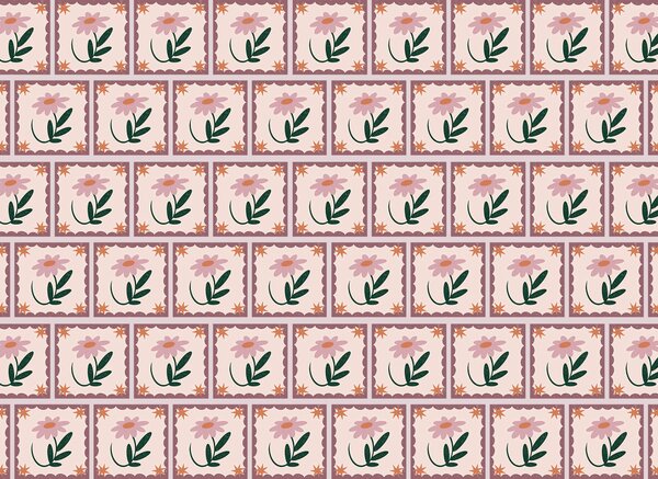 Fotótapéta Virágok és levelek mintája, Virágos fotótapéta, Népszerű fotótapéta, t00460 - Tapeko.hu