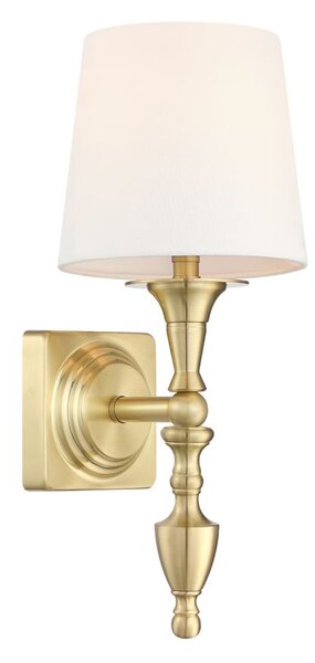 Cosmolight klasszikus fali lámpa austin sárgaréz cosw01132br-wh