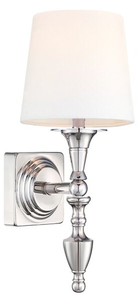 Cosmolight klasszikus fali lámpa austin nikkel cosw01118ni-wh