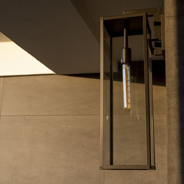 Cosmolight modern fali lámpa kyoto fekete cosw01715bk