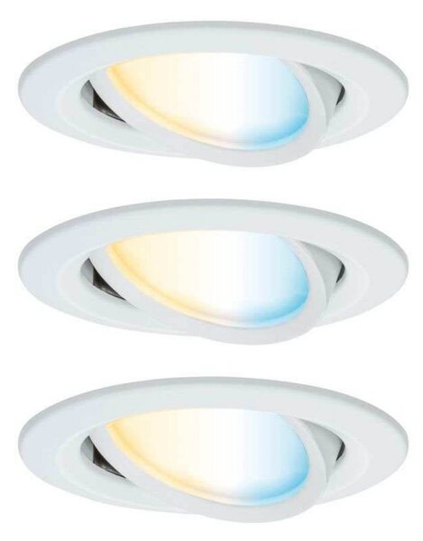 Spotlámpa Paulmann, Nova Coin Smart, dimmable, Fehér, Nappali, Alumínium, Modern