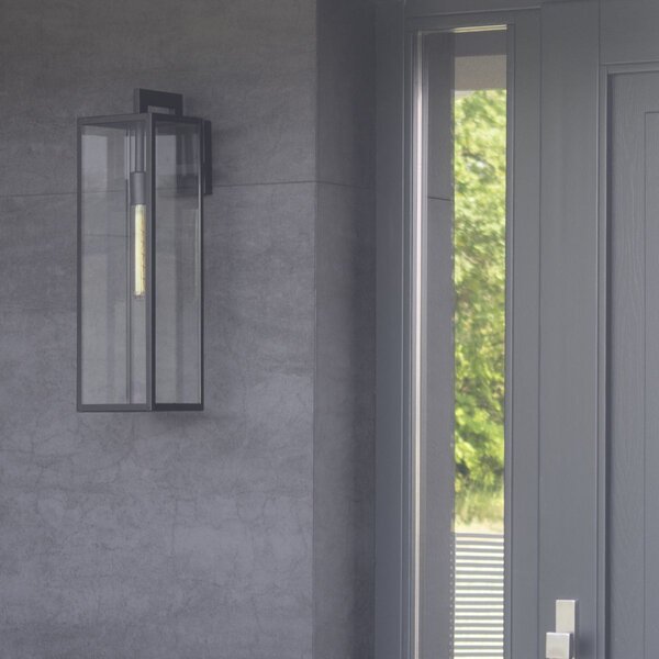 Cosmolight modern fali lámpa kyoto fekete cosw01715bk
