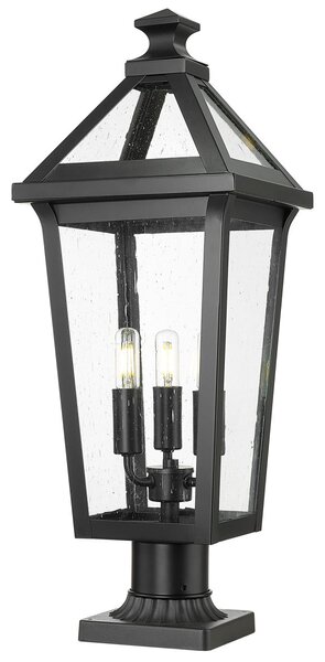 Cosmolight klasszikus állólámpa zurich fekete cosf03647bk IP44