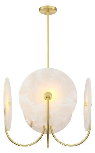 Cosmolight modern mennyezeti lámpa modena sárgaréz cosp04814br