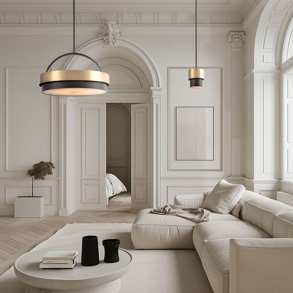 Cosmolight modern függeszték coburg sárgaréz cosp01777br