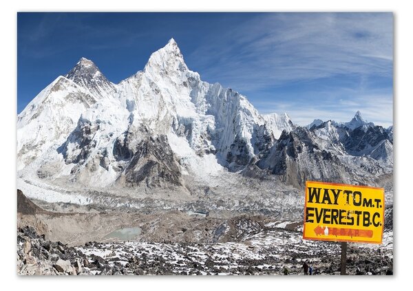 Akrilüveg fotó Mount everest