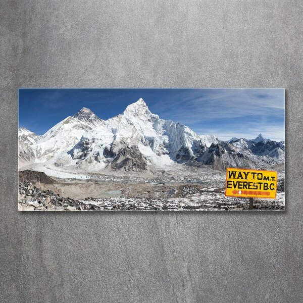 Akrilüveg fotó Mount everest
