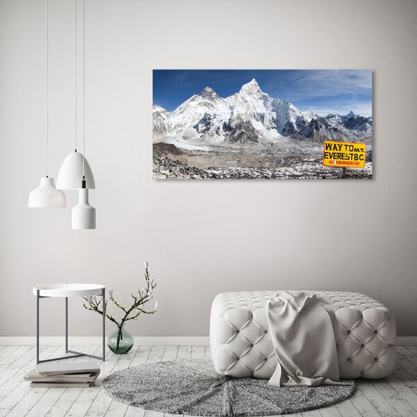 Akrilüveg fotó Mount everest