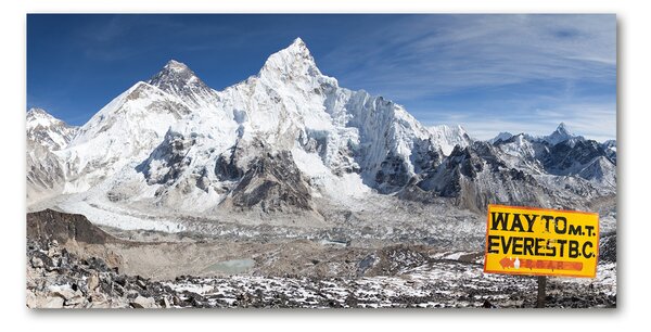 Akrilüveg fotó Mount everest
