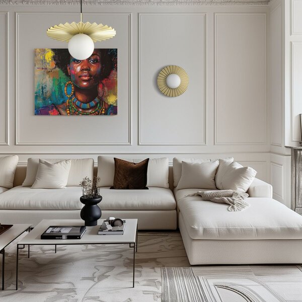 Cosmolight modern fali lámpa marbella arany cosw01418au