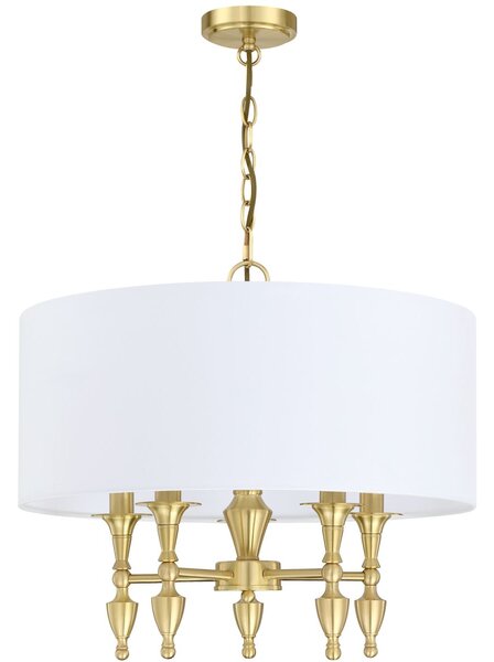 Cosmolight klasszikus csillár austin sárgaréz cosp05197br-wh