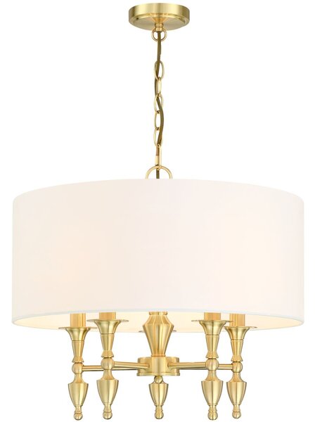 Cosmolight klasszikus csillár austin sárgaréz cosp05197br-wh